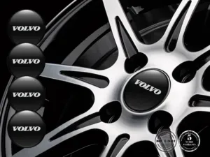 Volvo Adesivo Coprimozzo Design Etichette Cupola Stilose